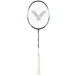 Victor Badmintonschläger Auraspeed 90K Metallic R (ausgewogen, steif) türkisblau - unbesaitet -